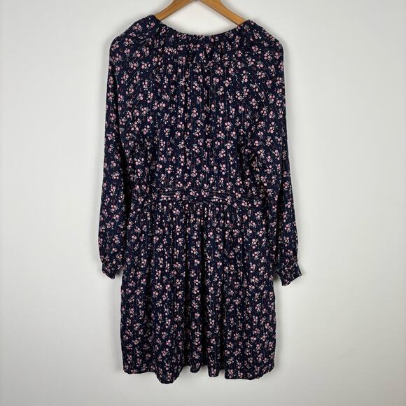 NWT Boden Metallic Frill Long Sleeve Dress 12 US - Picture 5 of 10